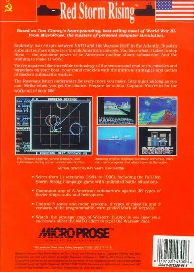 Image n° 5 - screenshots  : Red Storm Rising